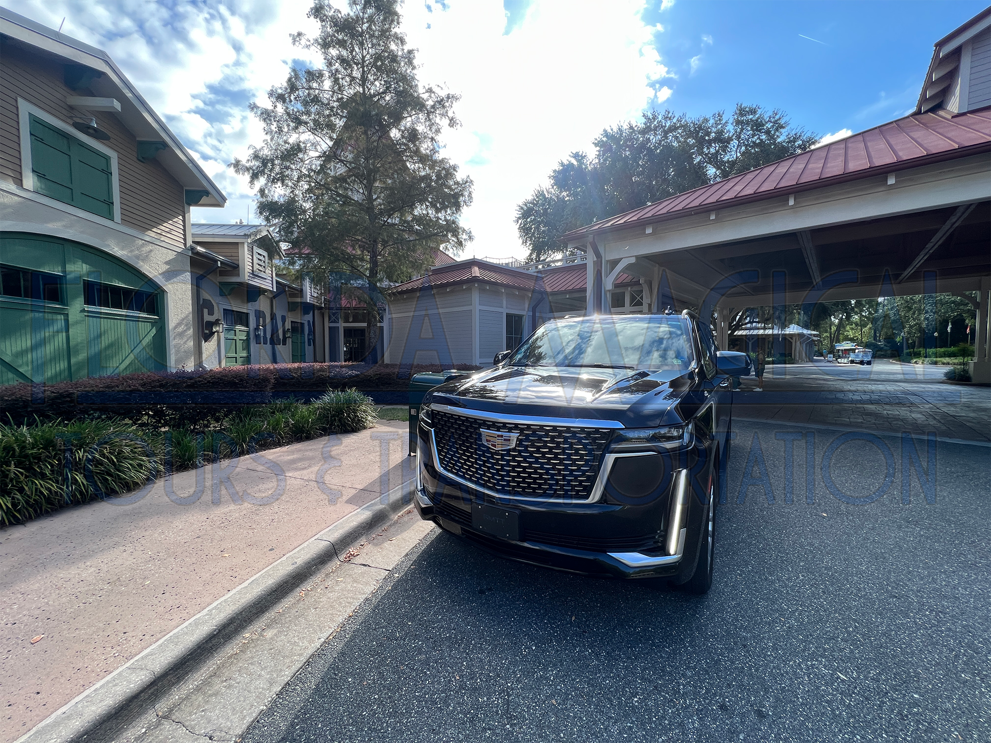 Luxury SUV for private Port Canaveral cruise transportation