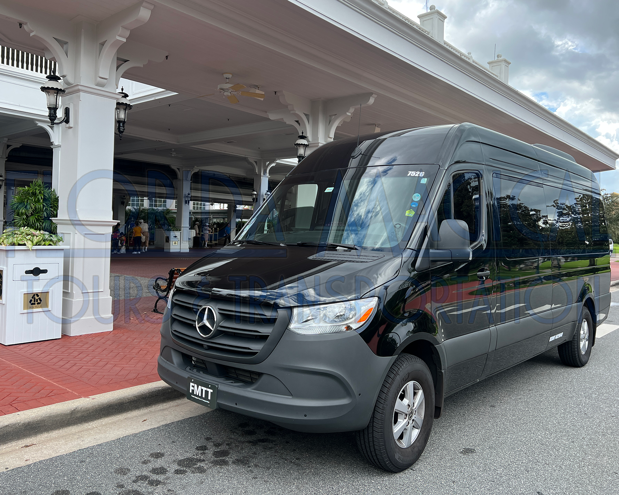 Sprinter van for Port Canaveral group transportation