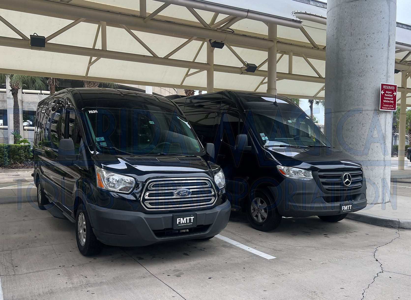 Executive van at Disney's Contemporary Resort